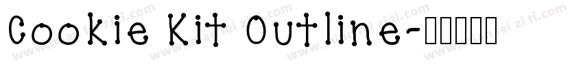 Cookie Kit Outline字体转换